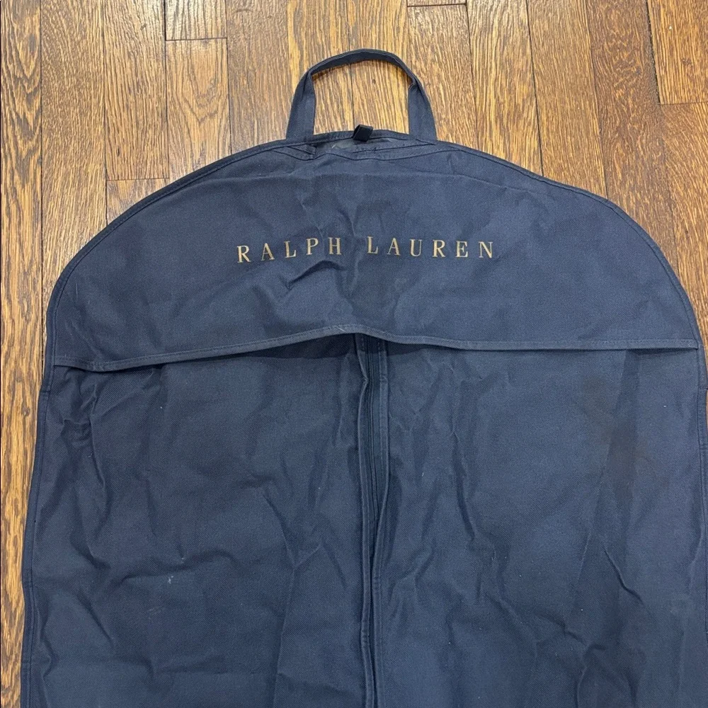 Ralph Lauren Blue Travel Extra Long Maxi Dress Straight Leg Pants Garment Bag